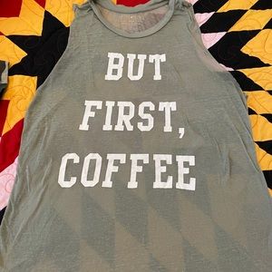 Coffee tank top